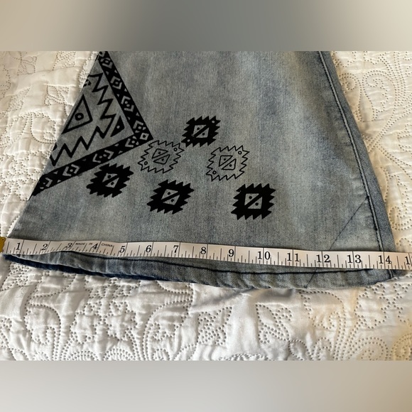 NWT L&B Ombré Flare with Aztec print size 14 - Picture 10 of 13